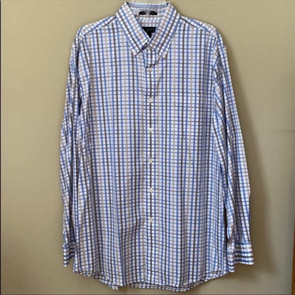 W.H. Belk Button Down Dress Shirts Sz XL L… - Picture 2 of 4